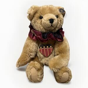 Knickerbocker Mr. Doodle Teddy Bear Jointed Teddy 12" Plush Bag & Brush